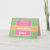 Kijk! Fun-afstuderen kaart! Kaart (Voorkant)