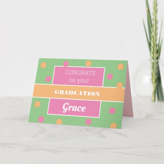 Kijk! Fun-afstuderen kaart! Kaart (Voorkant)