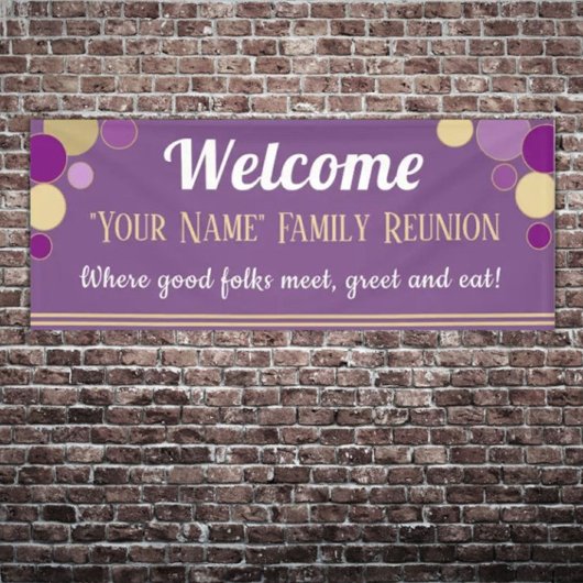 KIJK! Fun Family Reunion banner