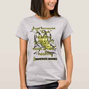 "Kijk" gezond/vlinder...Endometriose T-shirt
