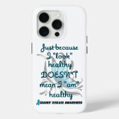 "Kijk" gezond/vlinder...Graves' Case-Mate iPhone Case (Achterkant)