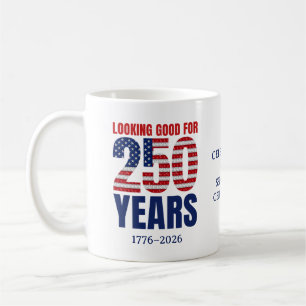 Kijk goed 250 jaar Amerikaanse onafhankelijkheid Koffiemok