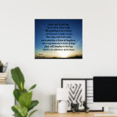 KIJK GOED NAAR DEZE DAG POSTER (Thuiskantoor)