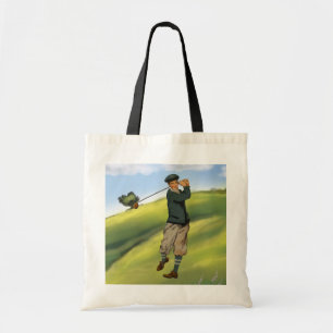kijk Golfer Golf Canvas tas