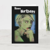 'Kijk haar in de ogen' op een Kaart (Voorkant)