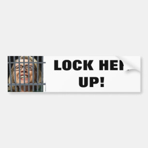 KIJK HAAR OP! Bumpersticker
