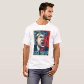 KIJK HEM OP HET Poster Anti-Trump Hope T-shirt (Voorkant volledig)