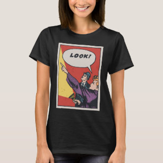 Kijk! Het ding in de lucht • Golden Era Comic Art T-shirt