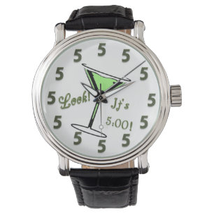 Kijk! Het is vijf uur! Martini Watch Horloge