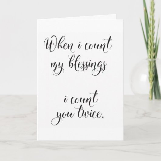 KIJK HET JUBILEUM OP MIJN "ZWART IN HET LEVEN" KAART (Voorkant)