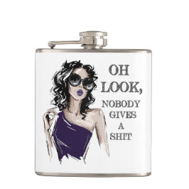 Kijk, het kan niemand schelen heupfles