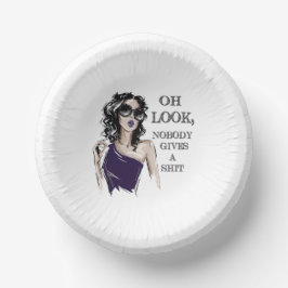 Kijk, het kan niemand schelen papieren kommen