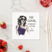 Kijk, het kan niemand schelen servet (Insitu)