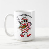 Kijk hier als een snack - Boujee Christmas Koffiemok (Links)