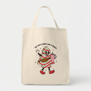 Kijk hier als een snack - Boujee Christmas Tote Bag