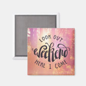 Kijk hier eens naar het weekend. magneet (Voorkant / Achterkant)