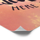 Kijk hier eens naar het weekend. poster (Hoek)