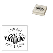 Kijk hier eens naar het weekend. rubberstempel (Gestempeld)