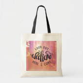 Kijk hier eens naar het weekend. tote bag (Voorkant)