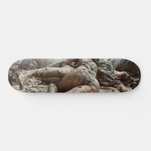 KIJK HIER MUD BUTT PERSOONLIJK SKATEBOARD (Horizontaal)