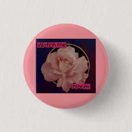 Kijk hoe ik bloei ronde button 3,2 cm