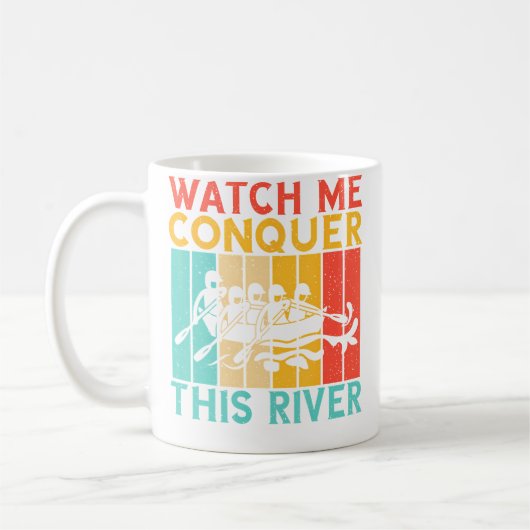 Kijk hoe ik deze rivierrafting verover koffiemok (Links)