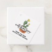 Kijk hoe ik een Succulent Shower-model kweek Bedankjes Labels (In situ)