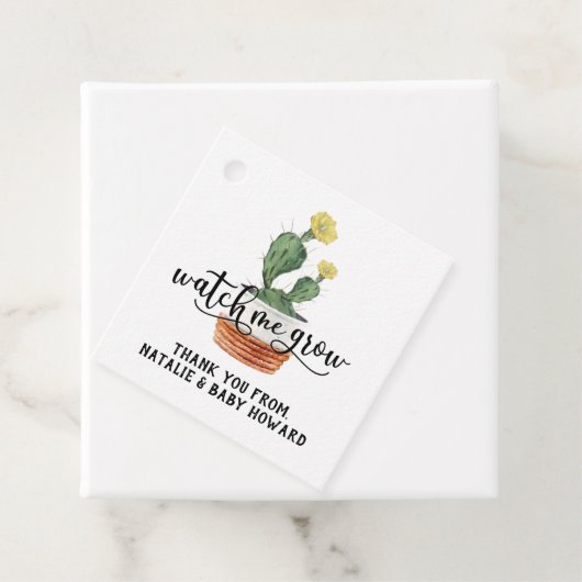 Kijk hoe ik een Succulent Shower-model kweek Bedankjes Labels (In situ)