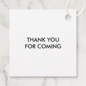 Kijk hoe ik groei, Plant Baby shower Label, Fuchsi Bedankjes Labels (Achterkant)