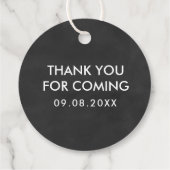 Kijk hoe ik groei, Plant Baby shower Label, karton Bedankjes Labels (Achterkant)