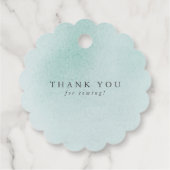 Kijk hoe ik groei - Succulenten pompoenen Baby sho Bedankjes Labels (Achterkant)