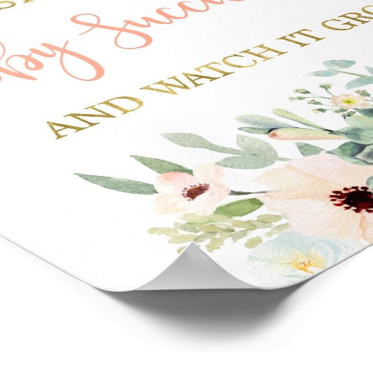 Kijk hoe ik zusterteken kweek poster (Hoek)