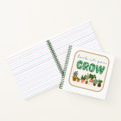 Kijk hoe je groeit notitieboek (Binnen)