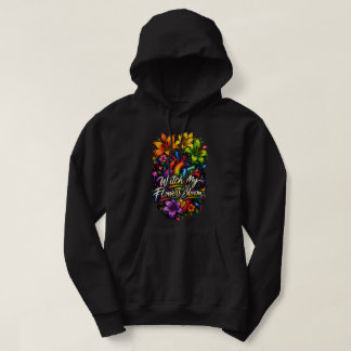 "Kijk hoe mijn bloemen bloeien" Anatomisch hart Hoodie