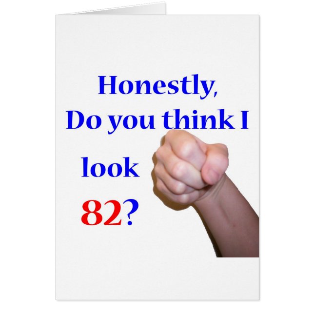 Kijk ik 82? (Voorkant)
