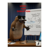 Kijk, ik ben disruptie perfect poster (Voorkant)
