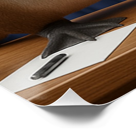 Kijk, ik ben disruptie perfect poster (Hoek)