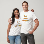 Kijk, ik heb wat geschilderd. t-shirt (Unisex)