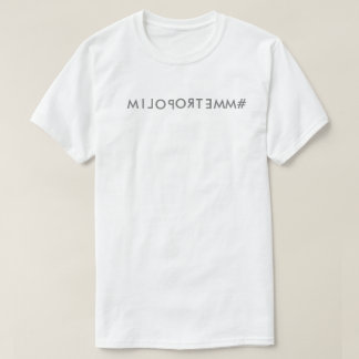 Kijk in het Mirror-shirt /Alle vormen/mmetropolim T-shirt