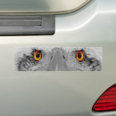 Kijk in mijn ogen bumpersticker (Op auto)