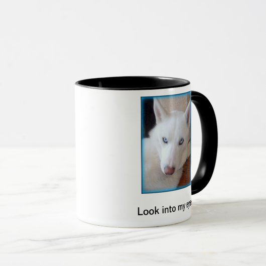 Kijk in mijn ogen mok (Voorkant rechts)