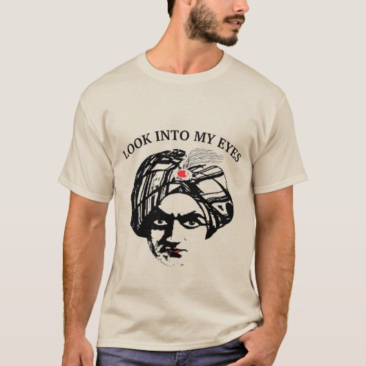 Kijk in mijn ogen T-shirt (Voorkant)