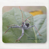 Kijk je echt naar me? muismat (Voorkant)