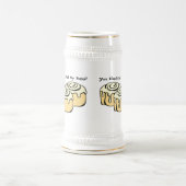 KIJK JE MIJN BUNS UIT? Funny Pun Humor Quote Bierpul (Center)