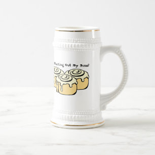 KIJK JE MIJN BUNS UIT? Funny Pun Humor Quote Bierpul