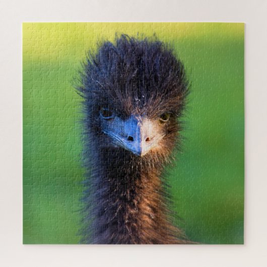 Kijk je naar me? - Emu Jigzaag Puzzle - 20x20 Legpuzzel (Verticaal)