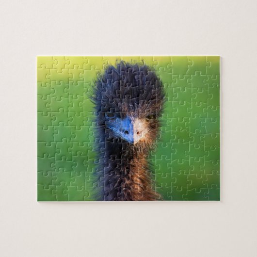 Kijk je naar me? - Emu Jigzaag Puzzle - 8x10 Legpuzzel (Horizontaal)