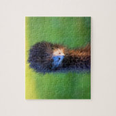 Kijk je naar me? - Emu Jigzaag Puzzle - 8x10 Legpuzzel (Verticaal)