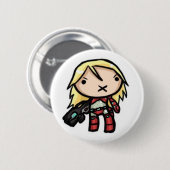 Kijk je naar me? ronde button 5,7 cm (Voorkant /achterkant)