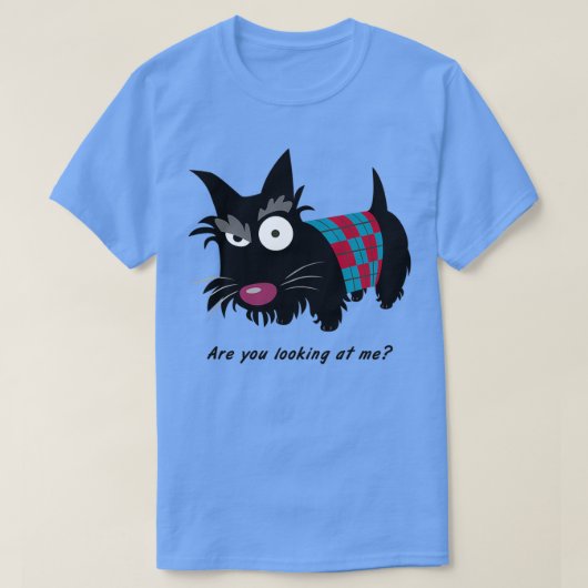 Kijk je naar mij? t-shirt (Design voorkant)